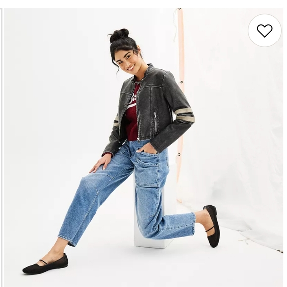 SO Denim - Juniors' SO High-Rise Barrel Jeans